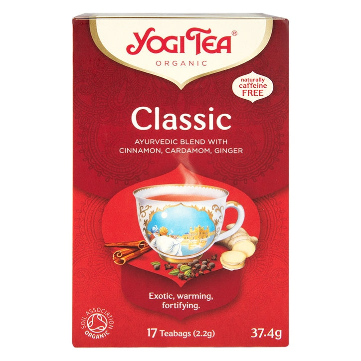 Yogi Tea Classic Organic Cinnamon Spice Tea 15 Tea Bags Herbal Tea Holland&Barrett   