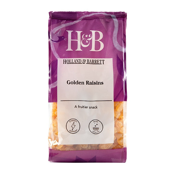 Holland & Barrett Golden Raisins 375g Dried Fruit Holland&Barrett   