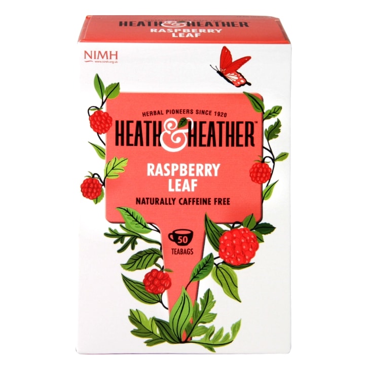 Heath & Heather Raspberry Leaf 50 Tea Bags