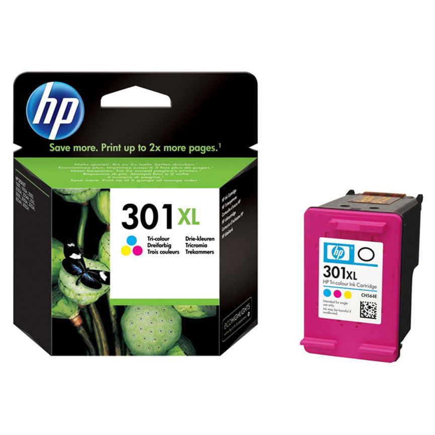 HP 301 XL Colour Ink Cartridge