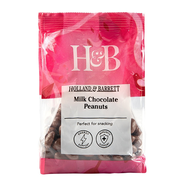 Holland & Barrett Milk Chocolate Peanuts 200g