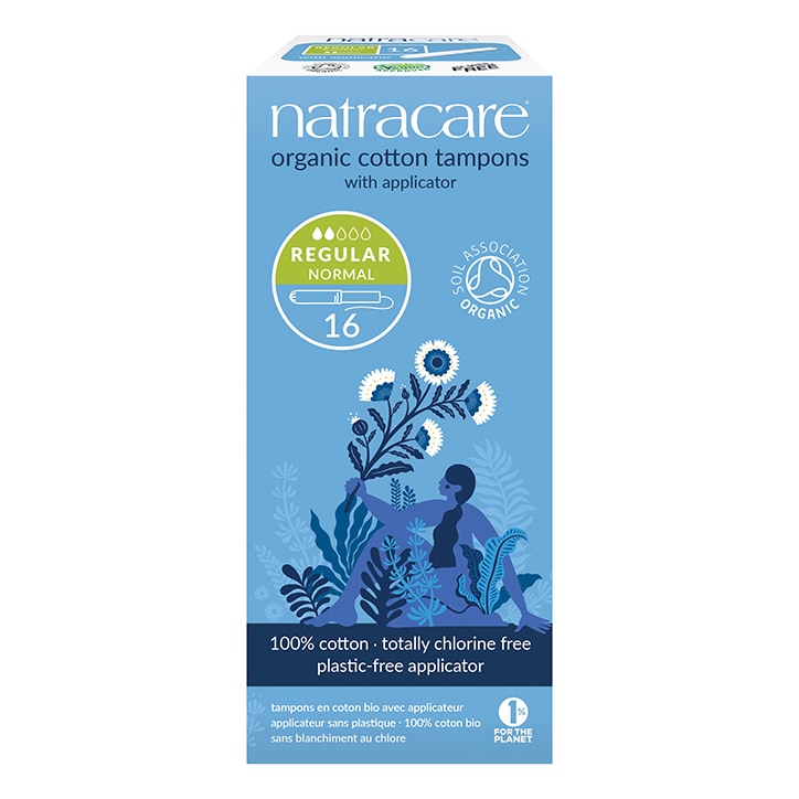 Natracare Organic Applicator Tampons 16 Regular GOODS Holland&Barrett   