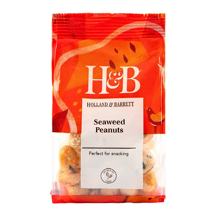 Holland & Barrett Seaweed Peanuts 75g