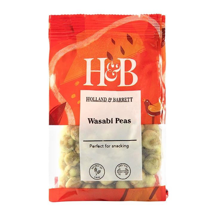 Holland & Barrett Wasabi Peas 75g GOODS Holland&Barrett   