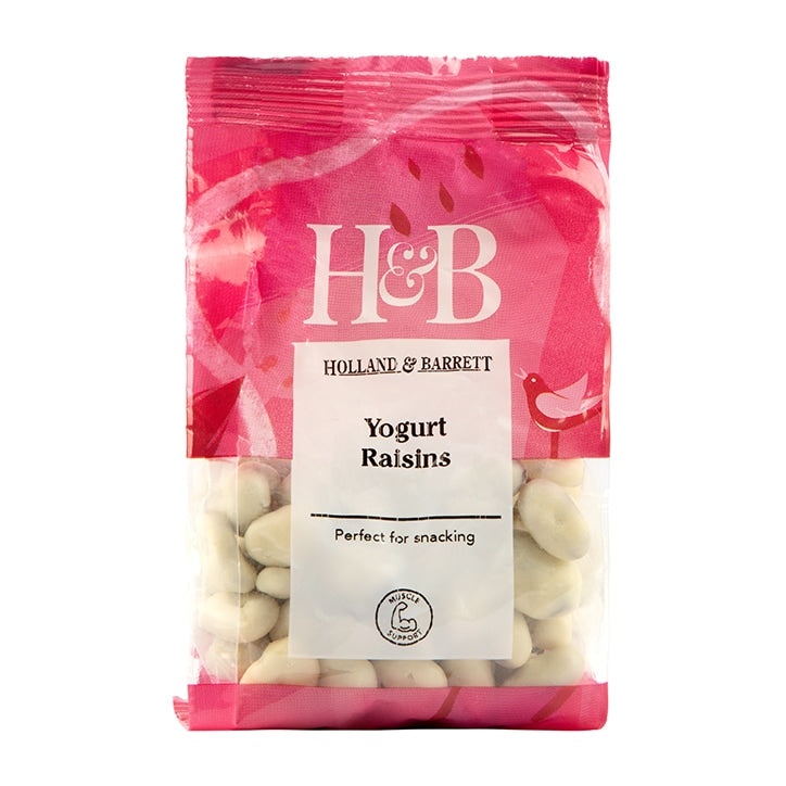 Holland & Barrett Yogurt Raisins 125g GOODS Holland&Barrett   