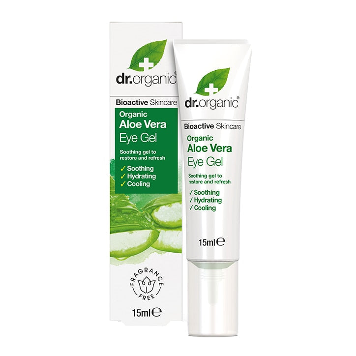 Dr Organic Aloe Vera Eye Gel Natural Eye Care Holland&Barrett   