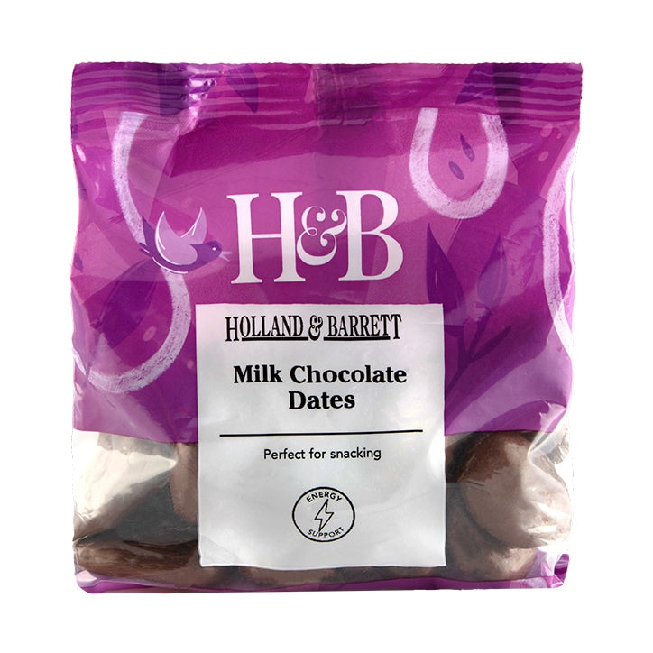 Holland & Barrett Milk Chocolate Dates 250g