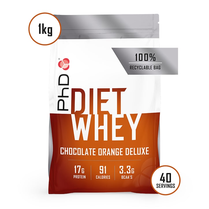 PhD Diet Whey Powder Chocolate Orange 1000g