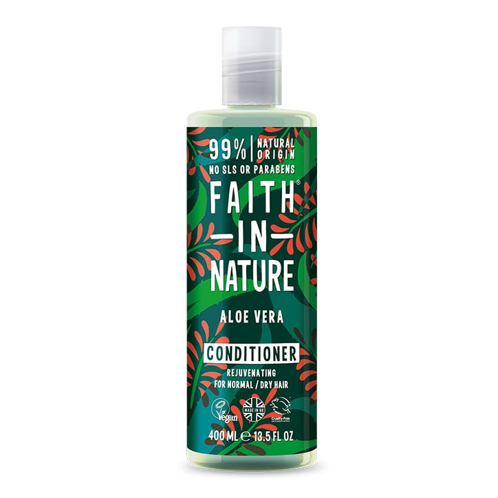 Faith in Nature Aloe Vera Conditioner 400ml Conditioner Holland&Barrett   