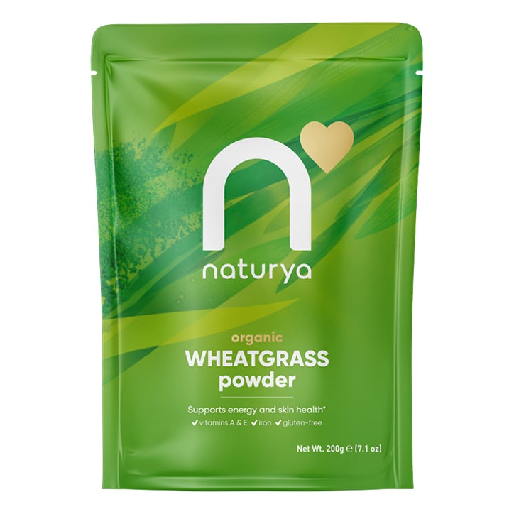 Naturya Organic Wheatgrass Powder 200g Superfood Powders Holland&Barrett   