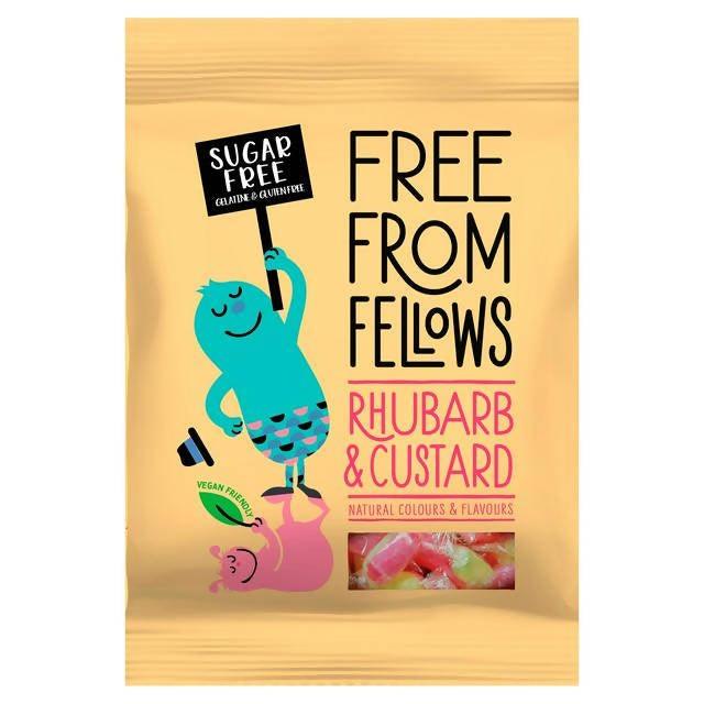 Fellows Free From Vegan Sugar Free Rhubarb & Custard 70g gluten free Sainsburys   