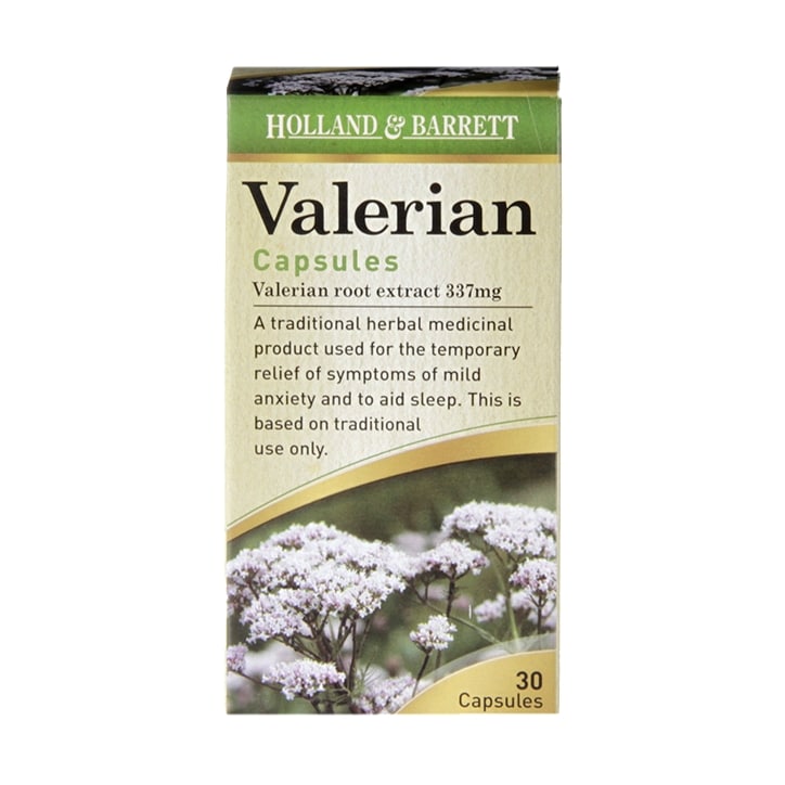 Holland & Barrett Valerian 337mg 30 Capsules