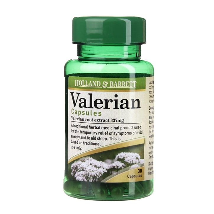 Holland & Barrett Valerian 337mg 30 Capsules GOODS Holland&Barrett   