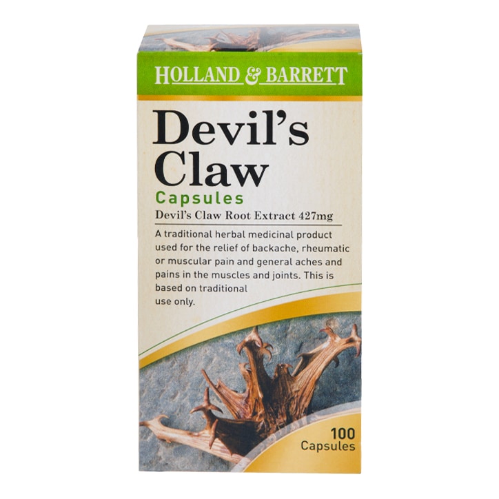 Holland & Barrett Devils Claw 100 Capsules