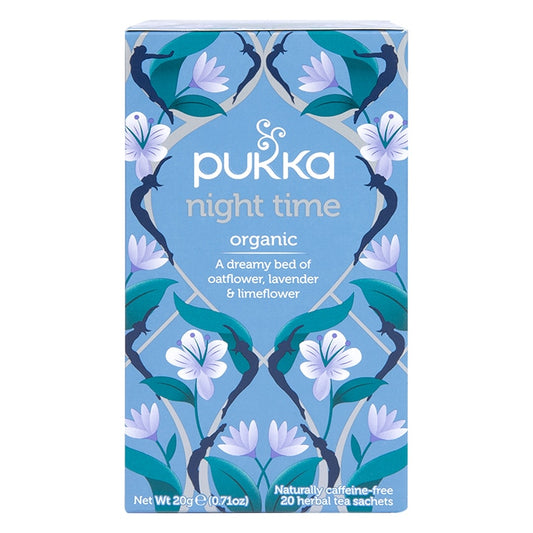 Pukka Night Time Tea 20 Tea Bags Herbal Tea Holland&Barrett   