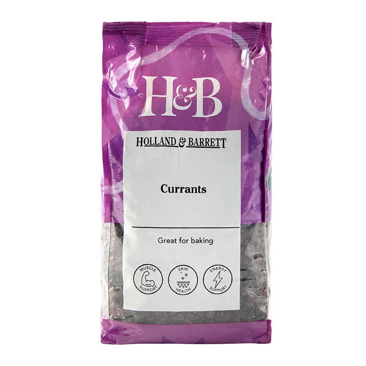 Holland & Barrett Currants 500g Dried Fruit Holland&Barrett   