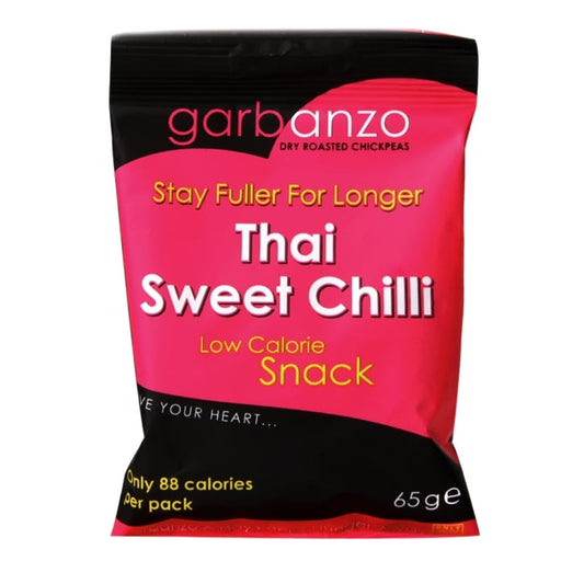 Garbanzo Dry Roasted Chickpeas Thai Sweet Chilli 65g Savoury Snacks Holland&Barrett   