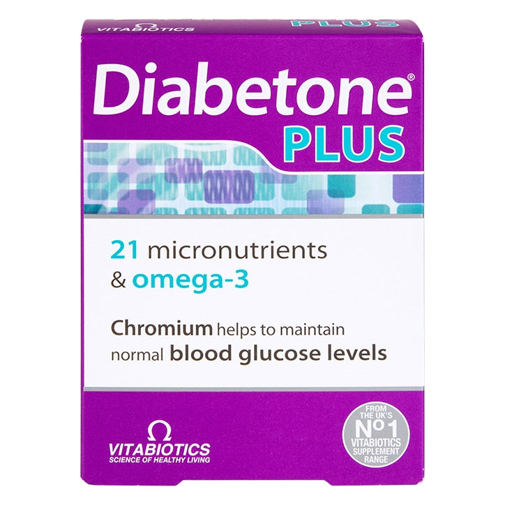 Vitabiotics Diabetone Plus Omega 3 56 Tablets Multivitamins Holland&Barrett   