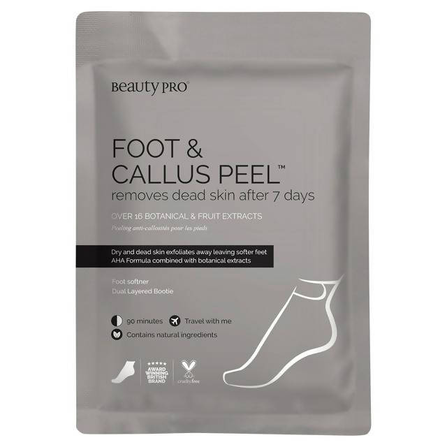 BeautyPro Foot & Callus Peel Treatment Bootie face & body skincare Sainsburys   