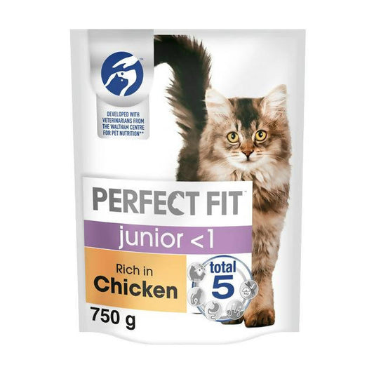 Perfect Fit Advanced Nutrition Kitten Complete Dry Cat Food Chicken 750g Advanced nutrition cat food Sainsburys   