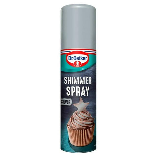 Dr. Oetker Shimmer Spray Silver 50ml Colourings & flavourings Sainsburys   