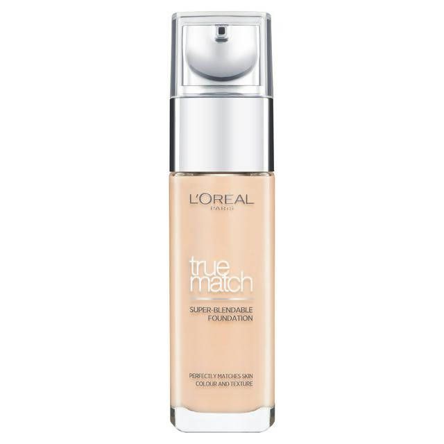 L'Oreal Paris True Match Foundation 3.C Rose Beige 30ml All Sainsburys   