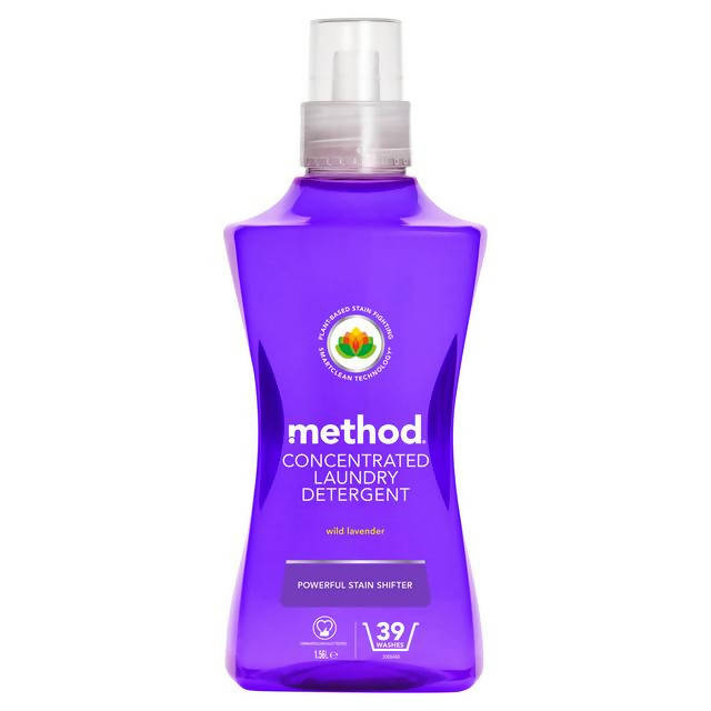 Method Concentrated Laundry Detergent Wild Lavender 1.56L (39 Washes)