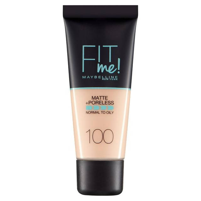 Maybelline Fit Me Matte & Poreless Foundation 100 Warm Ivory 30ml