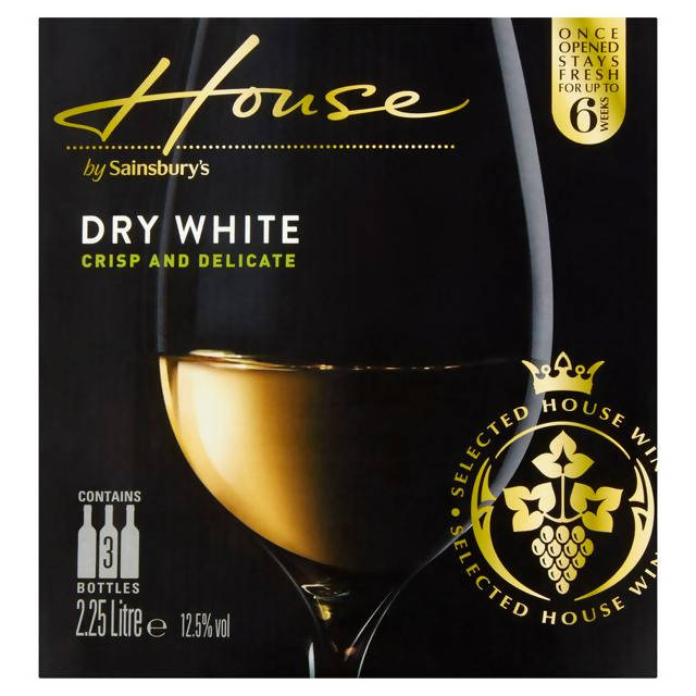 Sainsbury's House Dry White 2.25L