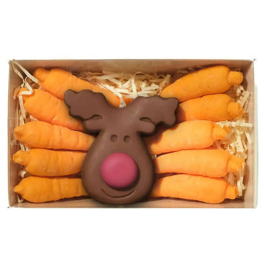 Choc on Choc Chocolate Carrots and Reindeer, 2 x 120g - McGrocer