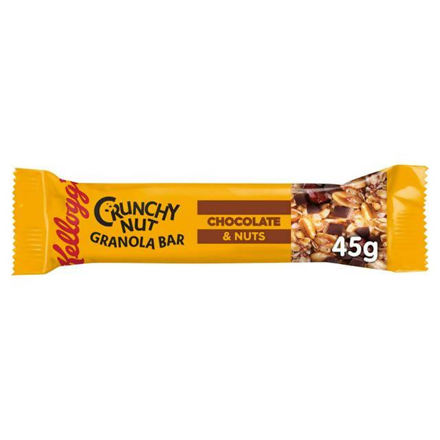 Kellogg's Crunchy Nut Chocolate & Nuts Granola Cereal Bar 45g