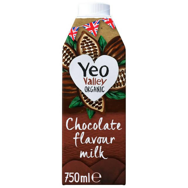 Yeo Valley Organic Chocolate Flavoured Milk 750ml