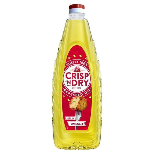 Crisp 'N' Dry Vegetable Oil 1L oils Sainsburys   