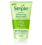 Simple Kind to Skin Refreshing Facial Wash Gel 150 ml Make Up & Beauty Accessories Boots   