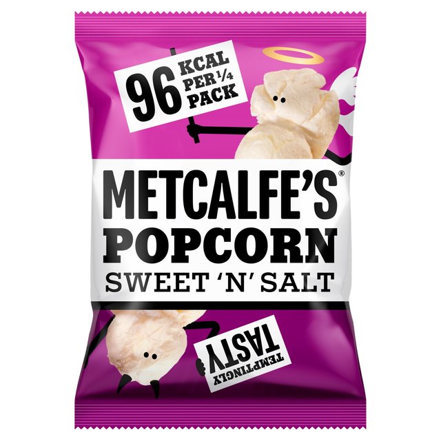 Metcalfe's Sweet 'N' Salt Popcorn Sharing Bag Crisps, Nuts & Snacking Fruit M&S Default Title  