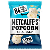 Metcalfe's Sea Salt Popcorn Sharing Bag Crisps, Nuts & Snacking Fruit M&S Default Title  