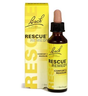 Bach Rescue Remedy Dropper 10ml - Comfort & Reassure Flower Essences Vitamins, Minerals & Supplements Boots   
