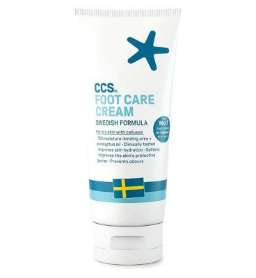 CCS Foot Care Cream for Dry and Callused Feet - 175 ml First Aid Boots   