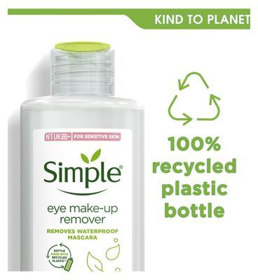 Simple Kind to Skin Eye Make-Up Remover 125ml Make Up & Beauty Accessories Boots   