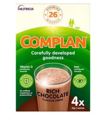 Complan Vanilla Nutritional Drink Sachet 4x55g GOODS Boots   