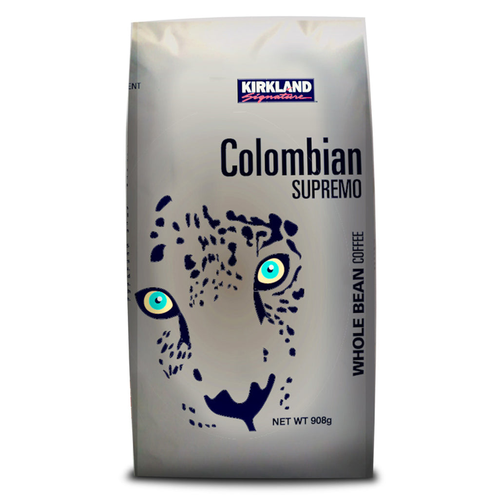 Kirkland Signature Colombian Supremo Whole Bean Coffee, 908g