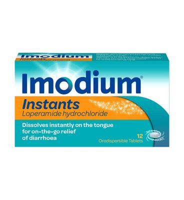 Imodium Instants -12 Orodispersible tablets Suncare & Travel Boots   