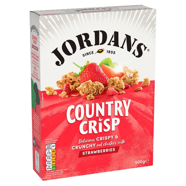 Jordans Strawberry Country Crisp Cereal Food Cupboard M&S Default Title  