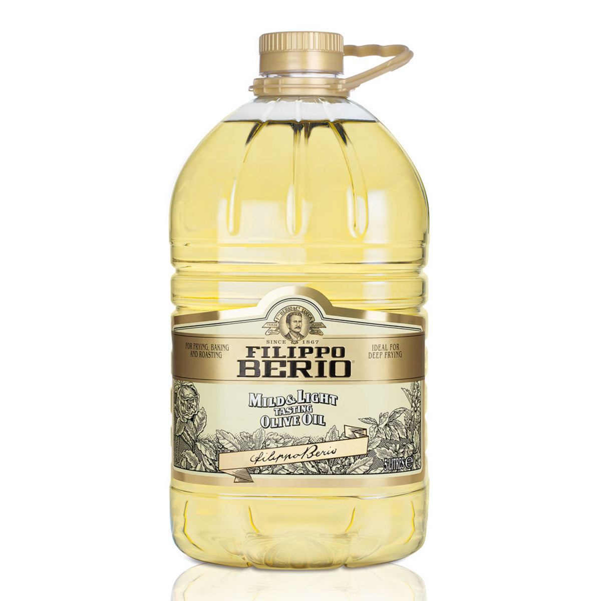 Filippo Berio Mild & Light Olive Oil, 5L - McGrocer