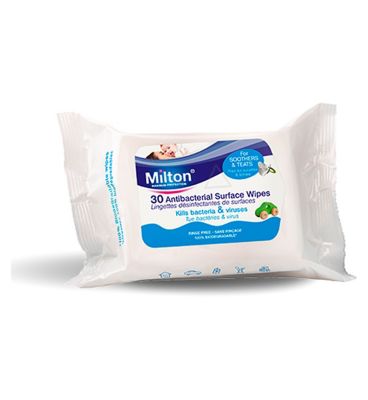 Milton Anti-Bacterial Surface Wipes x30 Toys & Kid's Zone Boots   