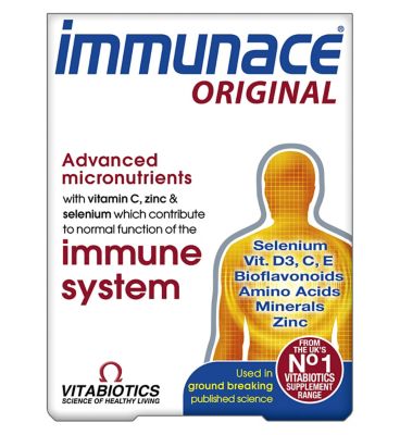 Vitabiotics Immunace Original - 30 Tablets General Health & Remedies Boots   