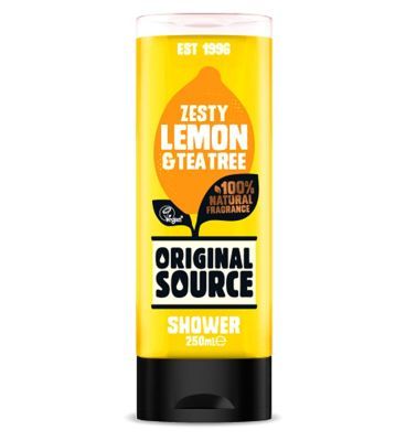 Original Source Lemon & Tea Tree Shower Gel Body Wash 250ml Make Up & Beauty Accessories Boots   