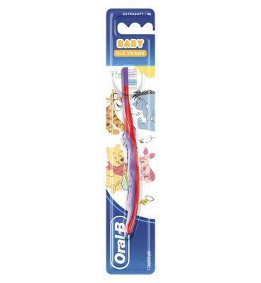 Oral-B Stage 1 Pooh Bear Manual Toothbrush 0-2 Years GOODS Boots   