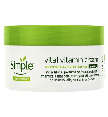 Simple Kind to Skin Vital Vitamin Night Cream 50ml