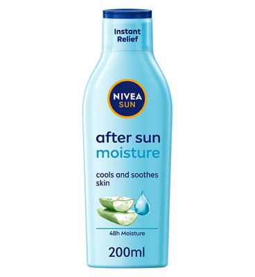 NIVEA SUN Moisturising After Sun Lotion with Aloe Vera 200ml GOODS Boots   